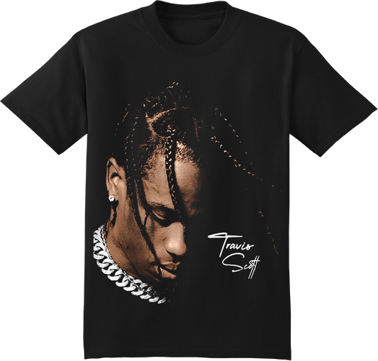 Cactus Utopia Concert Portrait & Signature Graphic Tee Shirt