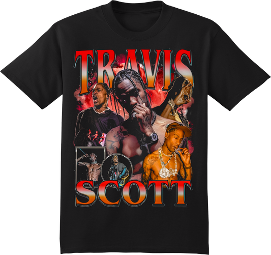 Cactus Utopia Concert Red Graphic Tee Shirt